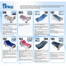 pressure care medical air mattress with pump system manufacture